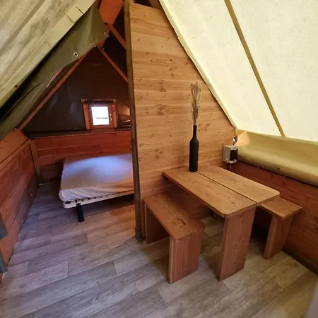 Luksusowy namiot Camping Les Lodges Du Tarn