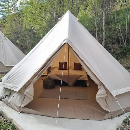 Camping Les Lodges Du Tarn Luksusowy namiot Mostuéjouls